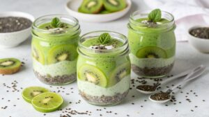 Kiwi Lime Chia Pudding