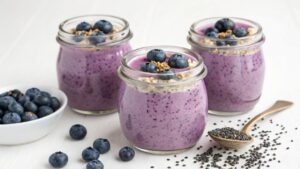 Blueberry Chia Pudding
